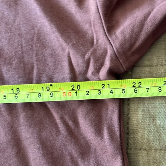 J.Jill spiced wine color tunic | Size M | Supima Cotton | V-Neck | 3/4 sleeved - Picture 5 of 6